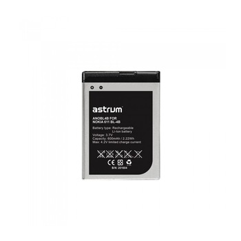 Acumulator ANOBL4B, Nokia BL-4B, 600mAh, Nokia 611, Astrum Acumulator ANOBL4B, Nokia BL-4B, 600mAh, Nokia 611, Astrum