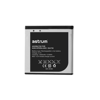 Acumulator AOLT15 Sony Ericsson BA750 1500mAh Astrum Acumulator AOLT15 Sony Ericsson BA750 1500mAh Astrum