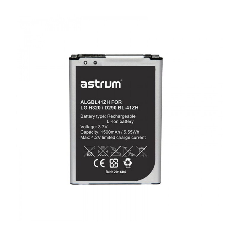 Acumulator LG BL-41ZH, 1500mAh, LG D290 Fino, Astrum