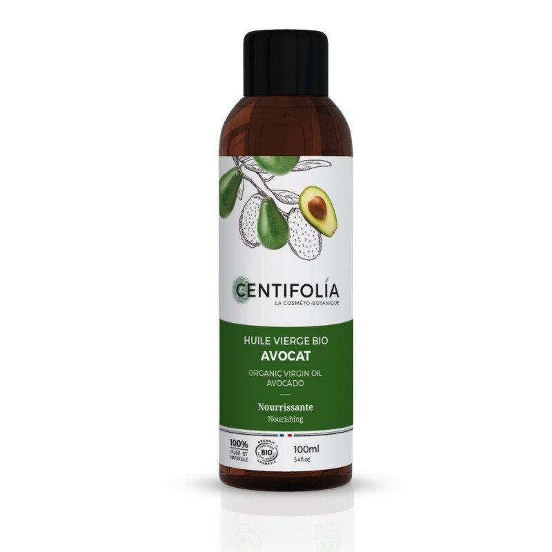 Ulei virgin de avocado Bio, Centifolia, 100 ml