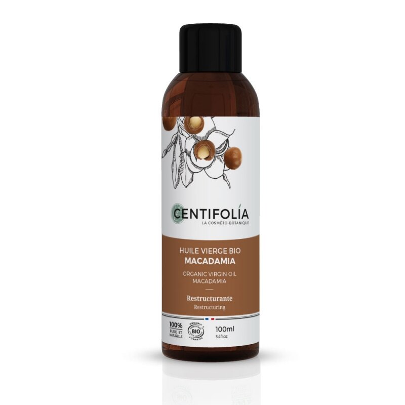 Ulei virgin de macadamia Bio, Centifolia, 100 ml
