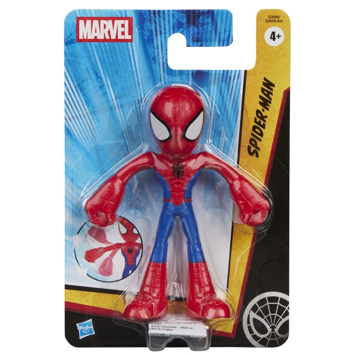 Фигурка Spider Man, Hasbro, 6см, многоцветна