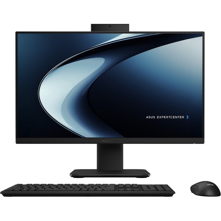 Всичко-в-едно компютър ASUS ExpertCenter P440VA, 23.8 инча FHD тъчскрийн, Intel 5 210H 2.2GHz, 16GB DDR5, 512GB SSD, Intel Graphics, уеб камера, без ОС