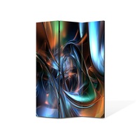 paravan de camera artdeco din 3 panouri abstract decorativ arta plastica 105 x 150 cm imagen 37_0_
0