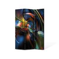 paravan de camera artdeco din 3 panouri abstract decorativ mase plastice 105 x 150 cm imagen 36_0_
0
