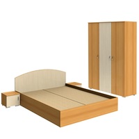 set dormitor siesta cu dulap 3 usi pat si noptiere cires  mesteacan imagen 49_0_
0