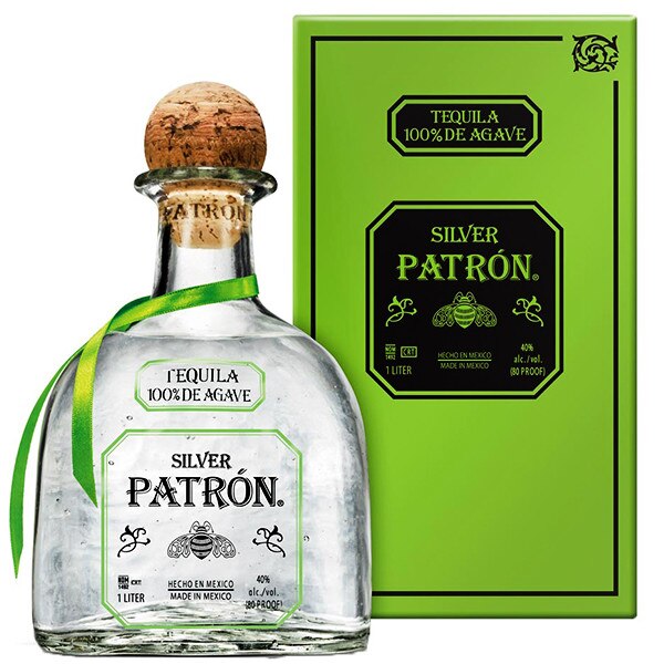 Tequila Patron Silver, 1l