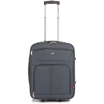 Troler Mare 2 Roti BENZI BZ 5195 - 75 cm Gri Troler Mare 2 Roti BENZI BZ 5195 - 75 cm Gri