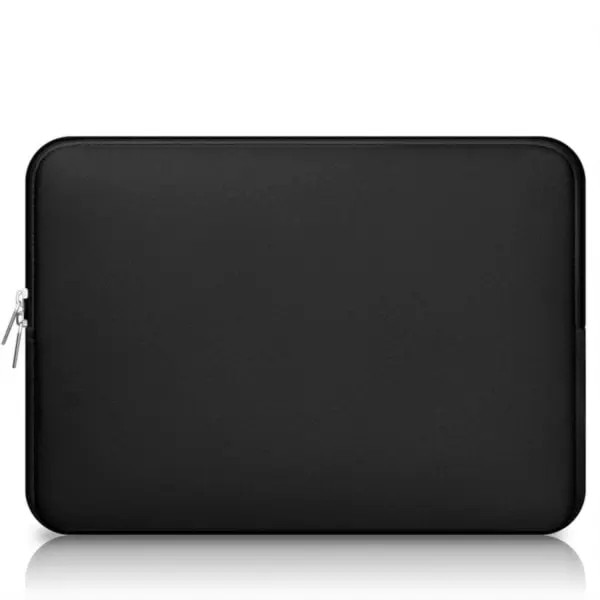 Husa pentru laptop din neopren cu fermoar, compatibil 14 inch/MacBook, negru