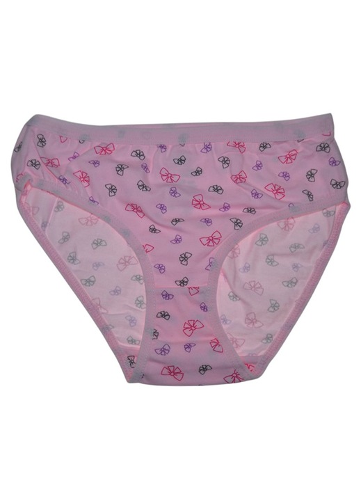 Памучни бикини за момичета, Mini Junior C0109R-7-8, Розови 122-128 CM
