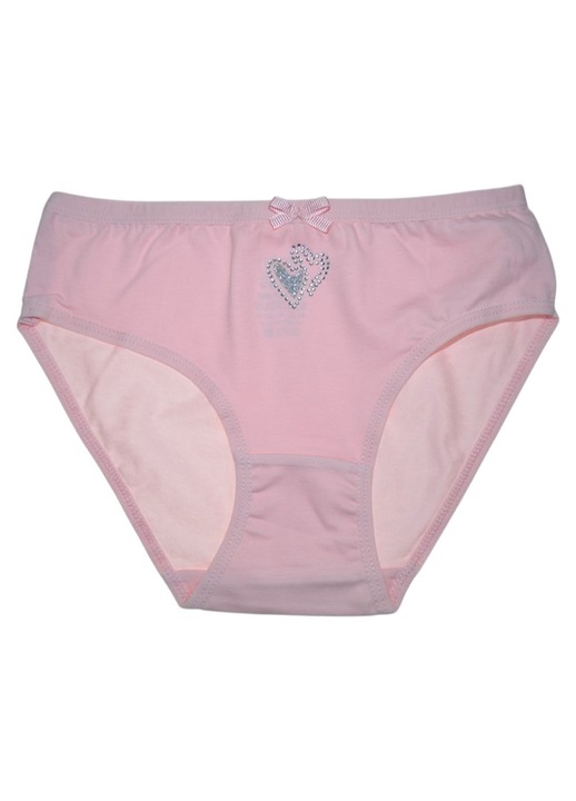Памучни бикини за момичета, Mini Junior C0109R4-9-10, Розови 134-140 CM