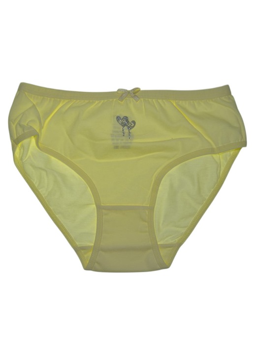 Памучни бикини за момичета, Mini Junior C0109G3-11-12, Жълт 146-152 CM