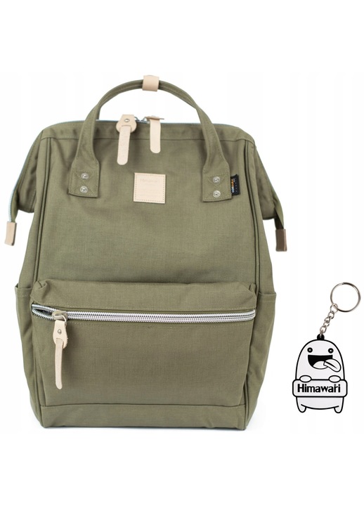 Раница Himawari Urban Khaki - Водоустойчива, Отделения, за Лаптоп