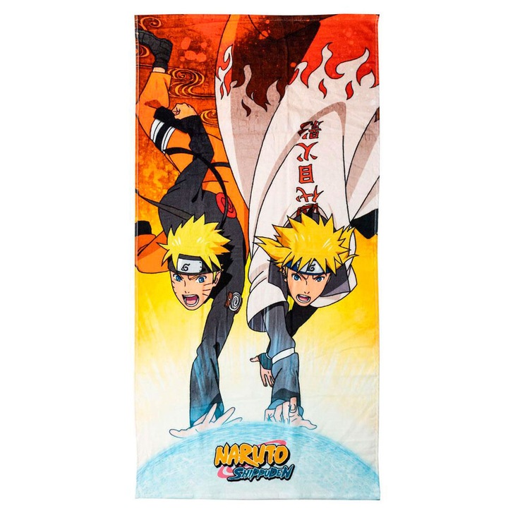 Плажна кърпа от памук Naruto Shippuden