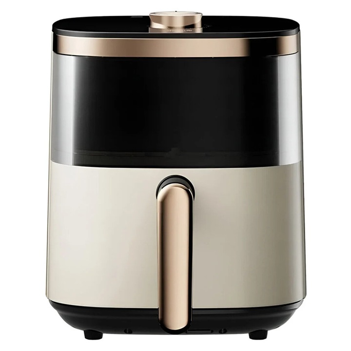 Klevero hot air fryer, 3 L, 1200 W, gilded