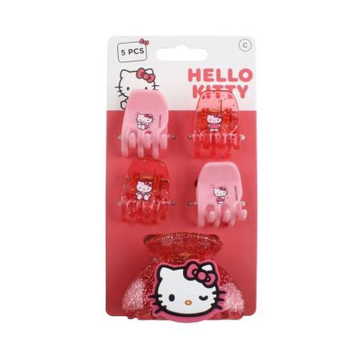 Cerda Beauty: Hello Kitty - Аксесоари за коса (5 броя) (2500003689)