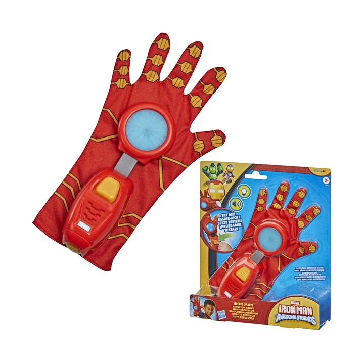 Hasbro DisneyJr. Marvel: Iron Man и неговите невероятни приятели - Ръкавица с репулсор на Iron Man! (G3272)