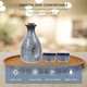 Set japonez de sake, oala ceramica cu 4 cani, suprafata mata