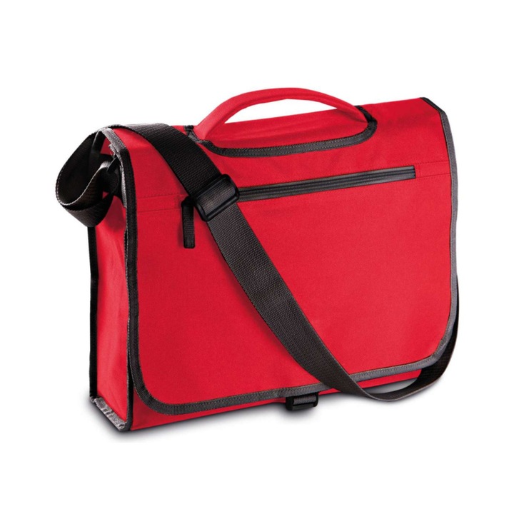 Geanta pentru laptop, poliester 600D, Rosu, One Size INTL