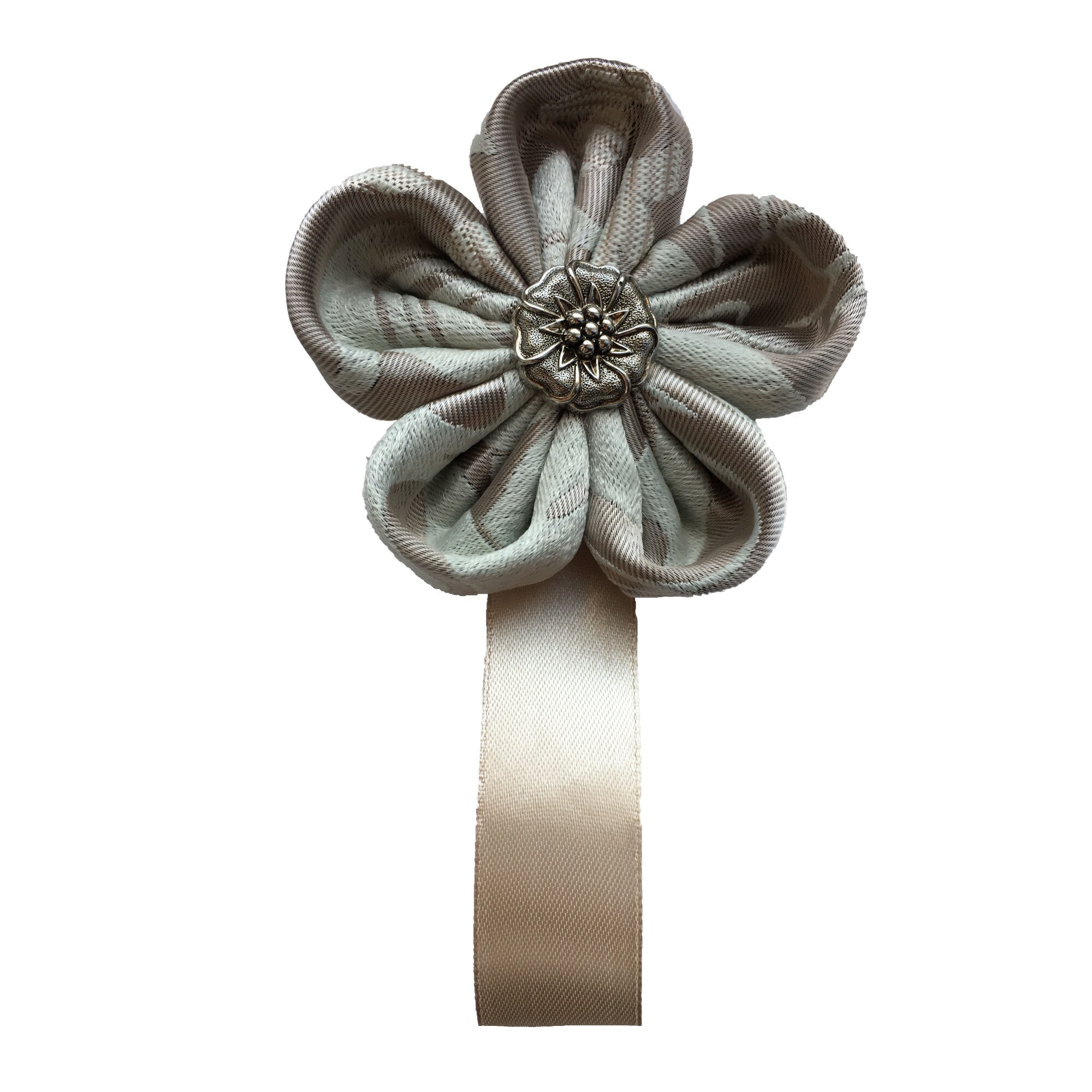 Magnet perdea floare simpla ”cafea cu lapte”