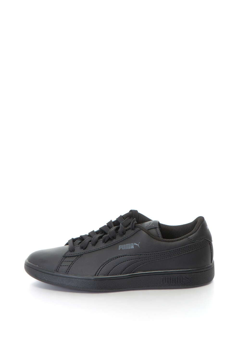 Puma, Pantofi sport Smash v2 L, Negru