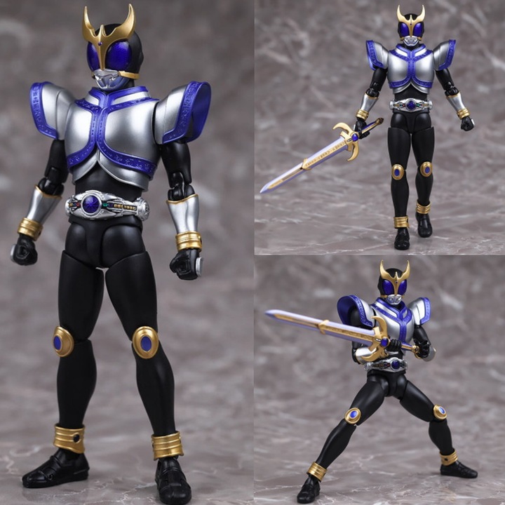 Артикулирана фигурка BANDAI S.H.Figuarts Kamen Rider Kuuga Titan Form, детайлна скулптура, включени аксесоари и ефектни части, многоцветна, k0548-260902-657