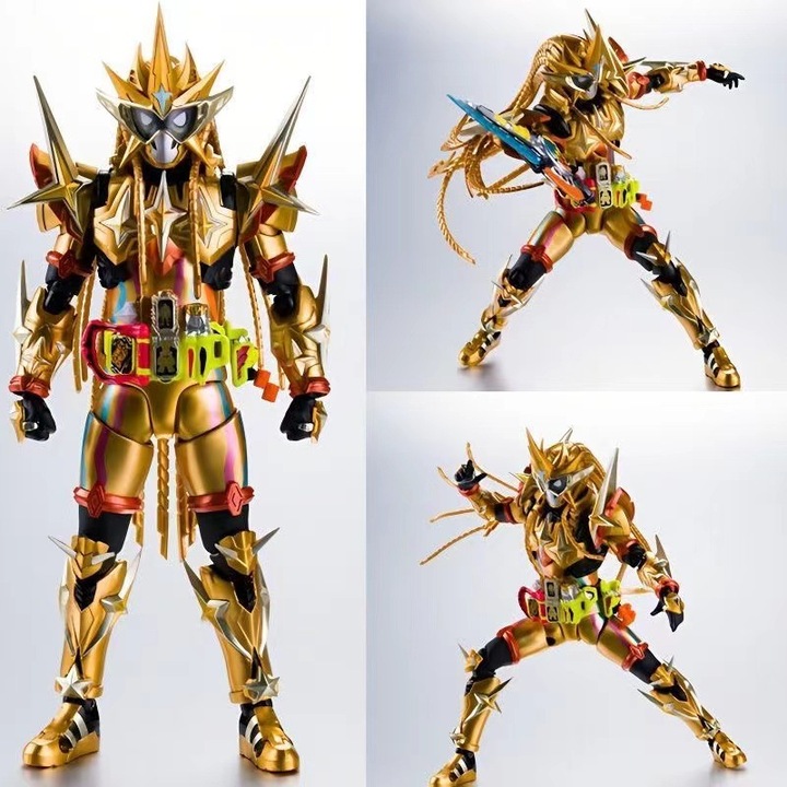 Артикулирана фигурка BANDAI S.H.Figuarts Kamen Rider Ex-Aid k0548-260902-666, златиста, с аксесоари