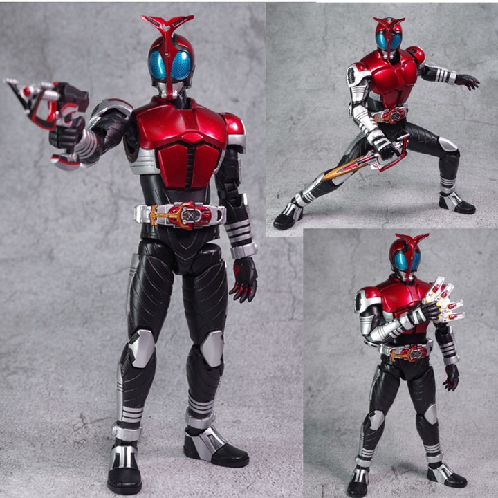Артикулирана фигурка Bandai S.H.Figuarts Kamen Rider Kabuto (k0548-260902-663), детайлна, с аксесоари, Многоцветна