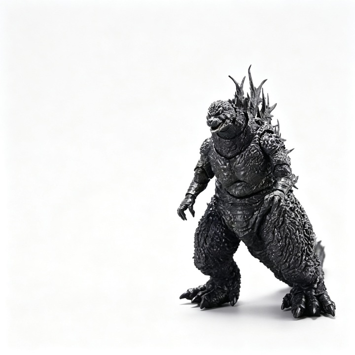 Артикулирана фигурка NECA Godzilla Movie Series k0548-260902-645, с множество точки на артикулация и включени ефектни части, черна