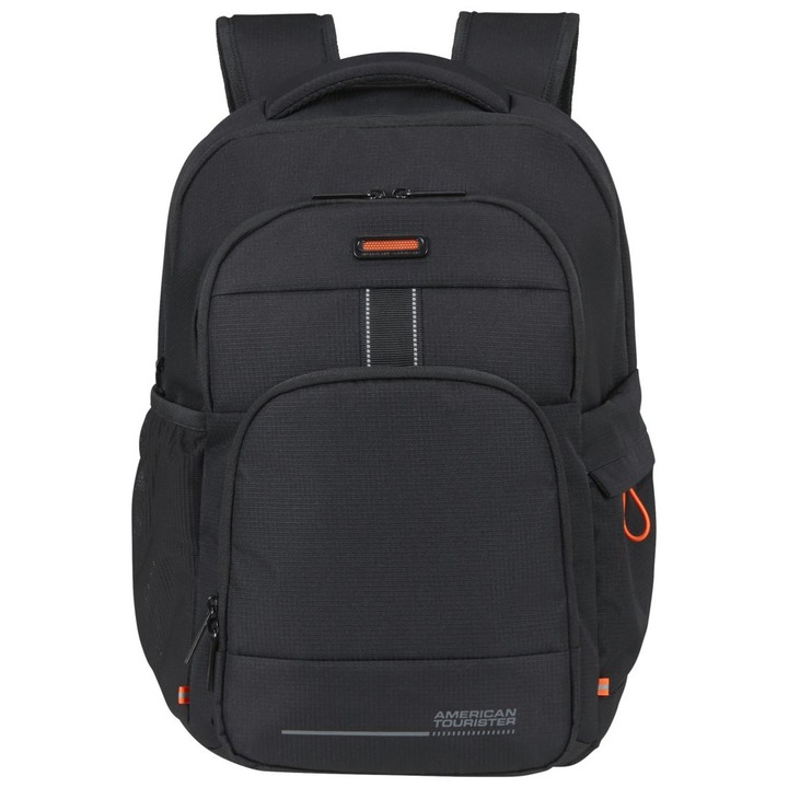 American Tourister, rucsac laptop din poliester At Work Nxt 160123-1041, negru, 14"
