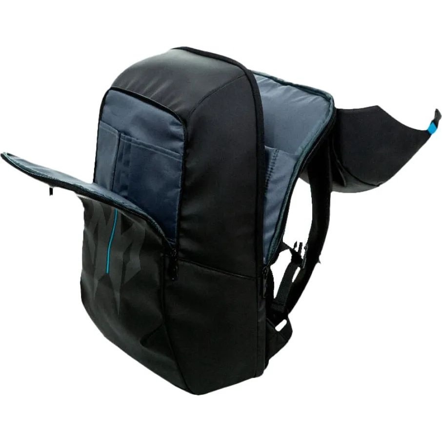 Acer, rucsac Predator Utility Light in poliester pentru laptop 16", GP.BAG11.07U, negru