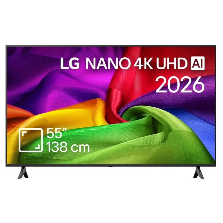 Televizor LED LG 139 cm 55" 55NU800B3LA, Ultra HD 4K, Smart TV, WiFi, CI+