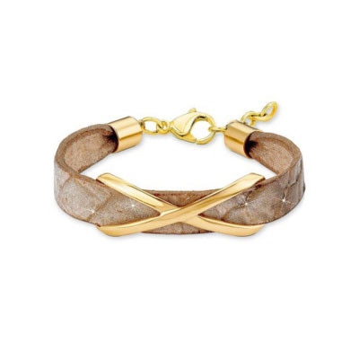 Bratara dama piele crem S.Oliver