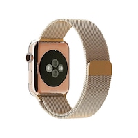 Curea Apple Watch, Milanese Loop, Compatibila cu Apple Watch 1/2/3/4, 38mm, Gold