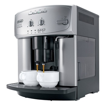 Espressor automat De'Longhi ESAM 2200 Caffe Venezia, Sistem spumare lapte manual, Rasnita cu 13 setari, 1450W, 15 bar, 1.8 l, Argintiu Espressor automat De'Longhi ESAM 2200 Caffe Venezia, Sistem spumare lapte manual, Rasnita cu 13 setari, 1450W, 15 bar, 1.8 l, Argintiu