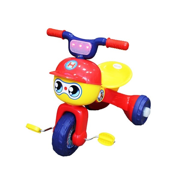 Tricicleta „Baby Land” pentru Copii cu Lumini si Melodii, SALAMANDRA KIDS®, Rosu