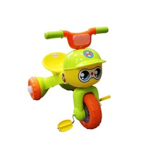Tricicleta „Baby Land” pentru Copii cu Lumini si Melodii, SALAMANDRA KIDS®, Verde