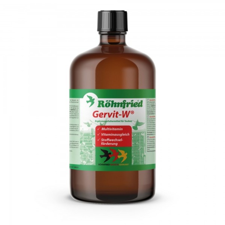 Kiegészítő galamboknak, Gervit-W, Rohnfried, 100ml