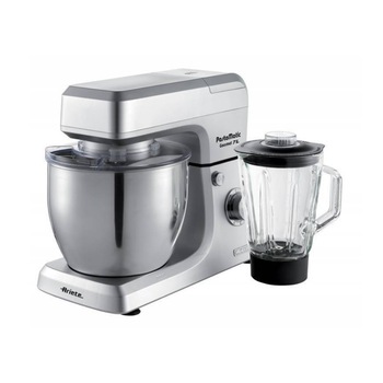 Mixer cu bol Ariete Pastamatic Gourmet 1598/1, 1500 W, Bol detasabil 7 l, 6 viteze + Pulse, Blender 1.5 l Mixer cu bol Ariete Pastamatic Gourmet 1598/1, 1500 W, Bol detasabil 7 l, 6 viteze + Pulse, Blender 1.5 l