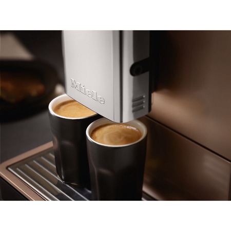 Espressor automat Miele CM 5500, 15 bari, 1.3 l, Negru/Roz