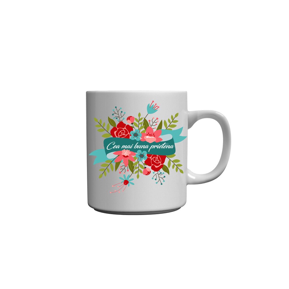 Cana personalizata „Cea mai buna prietena”