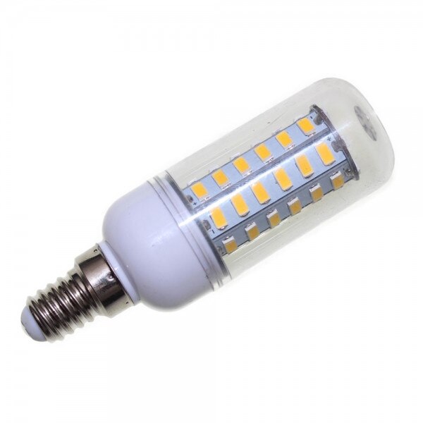 Bec Led E14 48 Smd 15w Led 5730 Ac 220 Lumina Calda Emag Ro