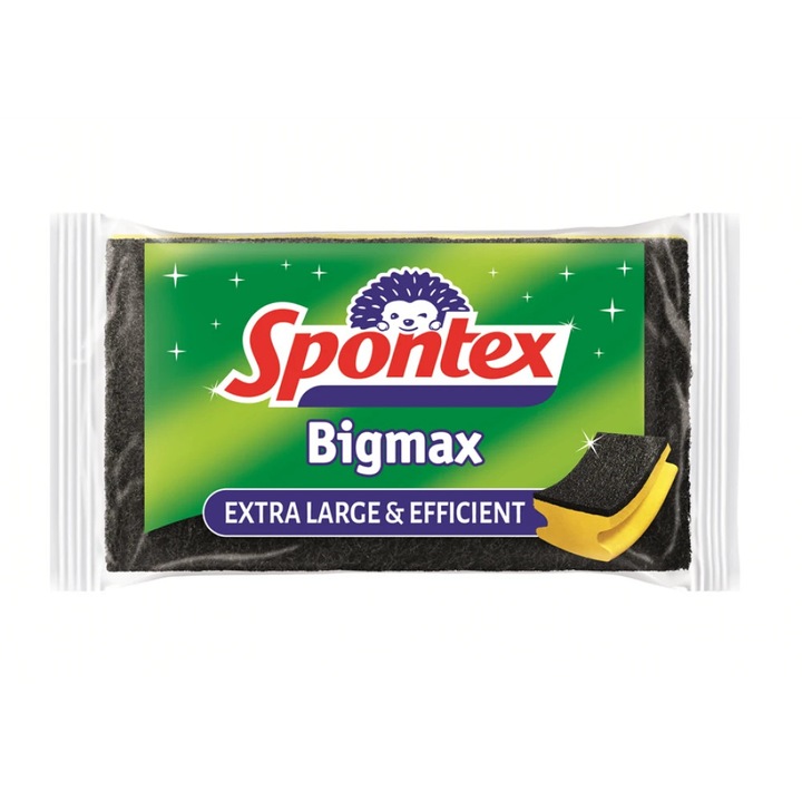 Burete vase BigMax, 1 buc, Spontex, format XL, Heavy Duty