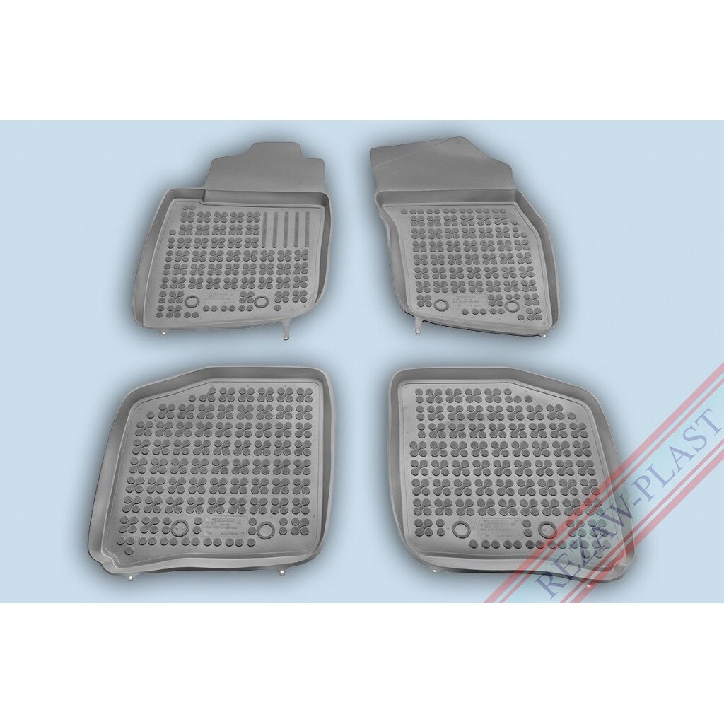 Covoare / Covorase cauciuc GRI VOLVO S40 I 1995-2004 presuri stil tip tavita Rezaw