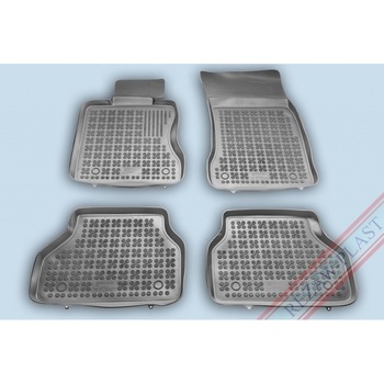 Covoare / Covorase cauciuc GRI BMW Seria 5 E60 / E61 2003-2010 presuri stil tip tavita Rezaw Covoare / Covorase cauciuc GRI BMW Seria 5 E60 / E61 2003-2010 presuri stil tip tavita Rezaw