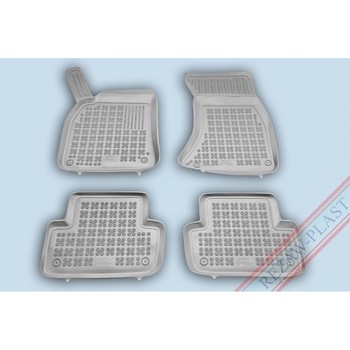 Covoare / Covorase cauciuc GRI AUDI A4 B8 2008-2016 presuri stil tip tavita Rezaw Covoare / Covorase cauciuc GRI AUDI A4 B8 2008-2016 presuri stil tip tavita Rezaw