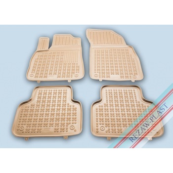 Covoare / Covorase cauciuc BEJ AUDI Q7 II 2015-prezent presuri stil tip tavita Rezaw Covoare / Covorase cauciuc BEJ AUDI Q7 II 2015-prezent presuri stil tip tavita Rezaw