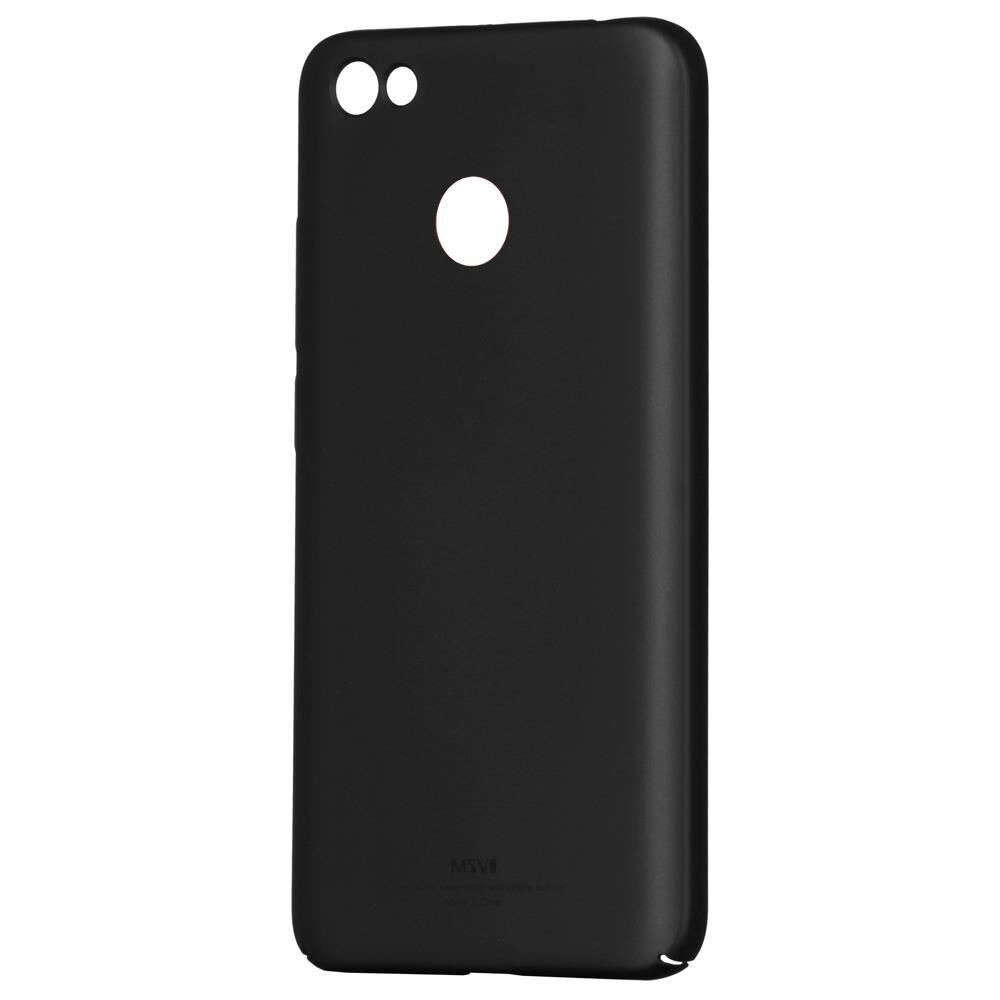 Husa MSVII Neagra + Folie Protectie Sticla Pentru Xiaomi Redmi Note 5A Prime