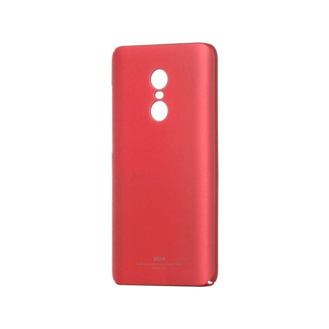 Husa MSVII Rosie + Folie Protectie Sticla Pentru Xiaomi Redmi 5