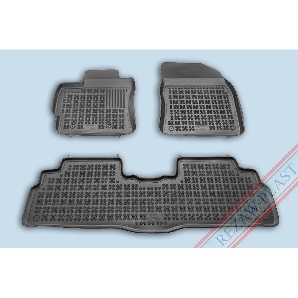 Covoare / Covorase cauciuc TOYOTA Verso 2009-2018 presuri stil tip tavita Rezaw